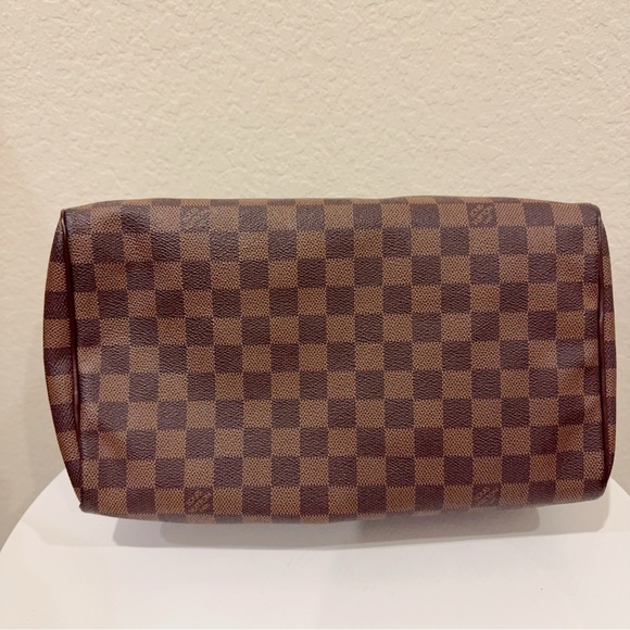 Authentic Vintage Louis Vuitton Speedy 30 Damier Ebene 2006 Preowned - Picture 9 of 16